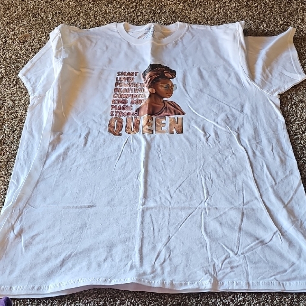 Gildan White Cotton T-Shirt